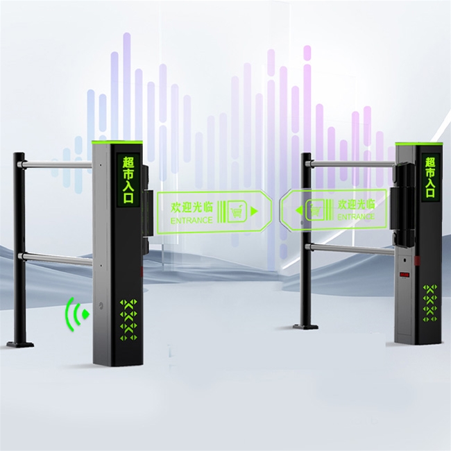 Intelligent supermarket import and export access control